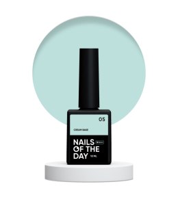 NAILSOFTHEDAY Cream base 05 – мʼятна база для чутливих нігтів, 10 мл