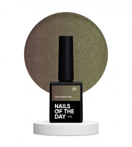 NAILSOFTHENIGHT Cat eye Reflective 01 – reflective gel polish with cat eye effect, 10 ml