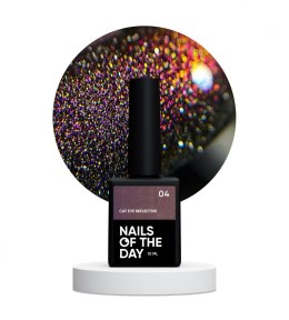 NAILSOFTHENIGHT Cat eye Reflective 04 – reflective gel polish with cat eye effect, 10 ml