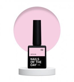 NAILSOFTHEDAY Bottle gel 02 - pale pink gel for strengthening and repairing, 10 ml