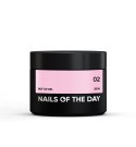 NAILSOFTHEDAY Bottle gel 02 - blado-różowy żel do wzmocnienia i naprawy, 30 ml