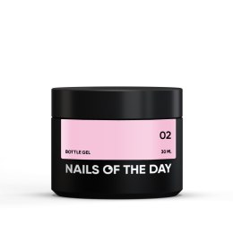 NAILSOFTHEDAY Bottle gel 02 - pale pink gel for strengthening and repairing, 30 ml