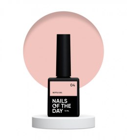 NAILSOFTHEDAY Bottle gel 04 – молочно-бежевий гель для зміцнення та ремонтів, 10 мл