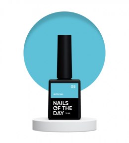 NAILSOFTHEDAY Bottle gel 05 – голубий гель для зміцнення та ремонтів, 10 мл