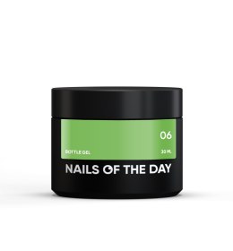 NAILSOFTHEDAY Bottle gel 06 - green gel for strengthening and repairing, 30 ml