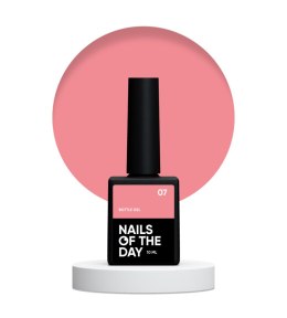 NAILSOFTHEDAY Bottle gel 07 - coral-red gel for strengthening and repairing, 10 ml