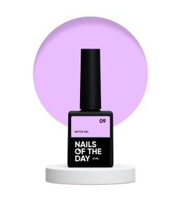 NAILSOFTHEDAY Bottle gel 09 - light purple for strengthening and repairing, 10 ml