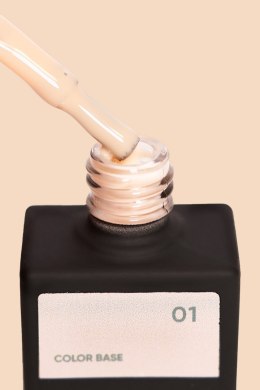 NAILSOFTHEDAY Color base 01 - sand-beige base coat, 10 ml