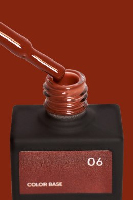 NAILSOFTHEDAY Color base 06 - intense brown base coat, 10 ml