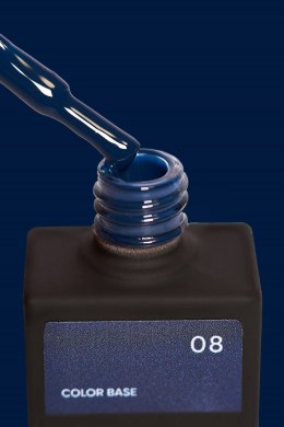 NAILSOFTHEDAY Color base 08 - intense-navy blue base coat, 10 ml