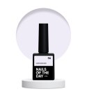 NAILSOFTHEDAY Cover base nude 06 - white and beige camouflage base coat, 10 ml