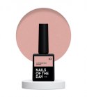 NAILSOFTHEDAY Cover base nude shimmer 03 – бежево-рожева камуфлююча база зі срібним шимером для нігтів, 10 мл