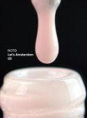 NAILSOFTHEDAY Let's Amsterdam 03 — pale pink camouflage nail base, 10 ml