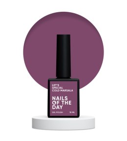 NAILSOFTHEDAY Let's special Cold Marsala - gel polish, 10 ml