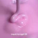 NAILSOFTHEDAY Liquid Acrygel 03 — ніжно–рожевий рідкий акригель, 15 мл