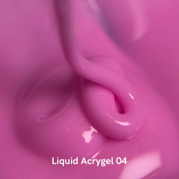 NAILSOFTHEDAY Liquid Acrygel 04 — рожевий рідкий акригель, 15 мл