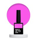 NAILSOFTHEDAY Neon top 03 - neon pink top without sticky layer, 10 ml