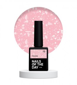 NAILSOFTHEDAY Potal base 13 – ніжно-рожева база з білою поталлю, 10 мл