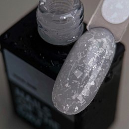 NAILSOFTHEDAY Potal base 14 – delicate-milky base with white flakes, 10 ml