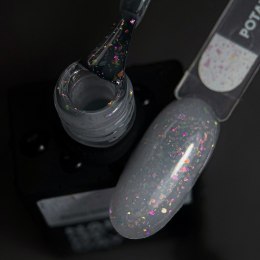 NAILSOFTHEDAY Potal base 15 – ніжно-молочна база з голографічною поталлю, 10 мл