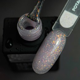 NAILSOFTHEDAY Potal base 18 – ніжно-молочна база з голографічною поталлю, 10 мл