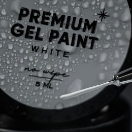 NAILSOFTHEDAY Premium gel paint White no wipe, 5 ml