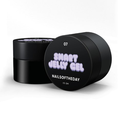 NAILSOFTHEDAY Smart Jelly gel 07 — ніжно–ліловий будівельний гель-желе, 15 г