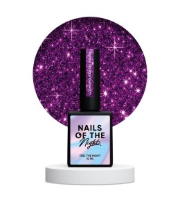 NAILSOFTHENIGHT Cosmopolitan — темно–рожевий світловідбиваючий гель–лак, 10 мл