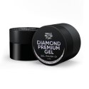 NAILSOFTHENIGHT Diamond Premium gel/gel polish 01 - srebrny z metalowymi płatkami lakier hybrydowy, 5 ml