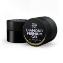 NAILSOFTHENIGHT Diamond Premium gel/gel polish 03 — золотий гель-лак з дрібною металевою поталлю, 5 мл