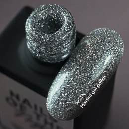 NAILSOFTHENIGHT Martini — срібний світловідбиваючий гель–лак, 10 мл