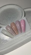 NAILSOFTHENIGHT Reflective Polygel 02 — блідно—рожевий рідкий світловідбиваючий полігель, 15 мл