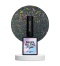 NAILSOFTHENIGHT Reflective base 01 - base with "flash" effect with silver-pink glitter, 10 ml