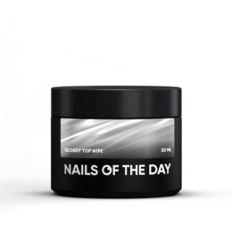 NAILSOFTHEDAY Glossy top wipe - glossy top wipe with a sticky layer and no UV filter, 30 ml