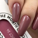 NAILSOFTHEDAY Color of the month October 2024 Mulenbergia - opaque foggy-pink gel polish, 10 ml