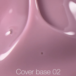 NAILSOFTHEDAY Cover base NEW 02 - translucent pink nude hybrid base, 10 ml