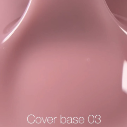 NAILSOFTHEDAY Cover base NEW 03 - translucent delicate-peach hybrid base, 10 ml