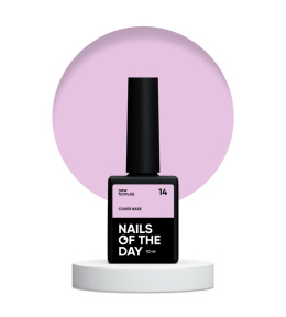 NAILSOFTHEDAY Cover base NEW 14 - covering lilac base coat, 10 ml