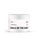 NAILSOFTHEDAY Cover base NEW Milk 05 - напівпрозора молочна база з рожевим шимером, 30 мл