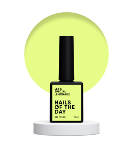 NAILSOFTHEDAY Let's special Lemonade - pastel-lemon gel polish, 10 ml