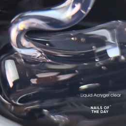 NAILSOFTHEDAY Liquid acrygel Clear - transparent liquid acrylic gel, 15 ml