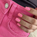 NAILSOFTHEDAY Party top matte - matte top with neon hexagons, no sticky layer and no UV filters, 10 ml