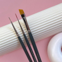 NAILSOFTHEDAY Professional Linear #5/0 - synthetic bristle brush for fine lines