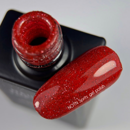 NAILSOFTHENIGHT Spritz — яскраво-червоний світловідбиваючий гель–лак, 10 мл