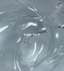 NAILSOFTHEDAY Builder gel 01 - pzezroczysty żel budujący, 15 ml