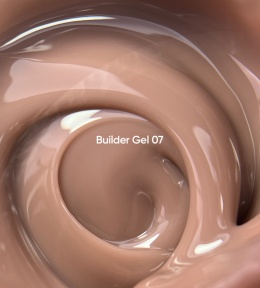 NAILSOFTHEDAY Builder gel 07 - nudowo-karmelowy żel budujący, 30 ml