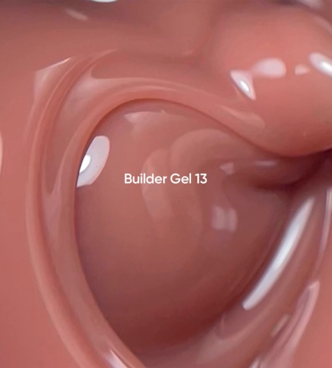 NAILSOFTHEDAY Builder gel 13 – intensywny beżowy żel budujący, 30 ml