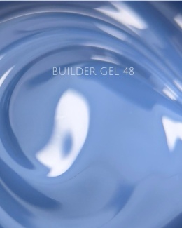 NAILSOFTHEDAY Builder gel 48 - niebieski żel budujący, 15 ml