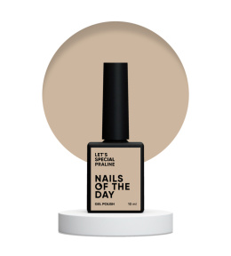 NAILSOFTHEDAY Let's special Praline - light beige hybrid polish, 10 ml