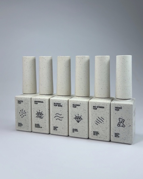 NAILSOFTHEDAY Teddy top wipe - matte top without sticky layer and with UV filter, 10 ml